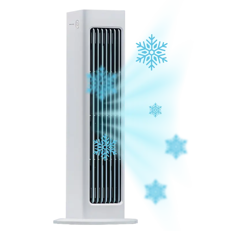 BreezaMax posé à la verticale sur son socle